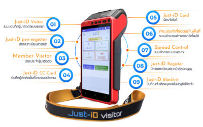 Just-iD visitor – 9 functions